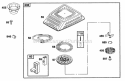 Rewind Assy Diagram and Parts List for 097772-0320-A1  Briggs and Stratton Engine